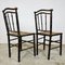 Vintage Faux Bamboo Dining Chairs, Set of 2 2