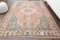 Vintage Turkish Handmade Pure Wool Oushak Rug 1