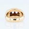 French Rose-Cut Diamonds Tank Ring in 18 Karat Yellow Gold, 1940s, Image 10