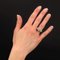 French Rose-Cut Diamonds Tank Ring in 18 Karat Yellow Gold, 1940s, Image 2