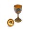 French Goblet in Bronze with Enamel Design, 19th Century, Image 3