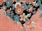 Alfombra Nichols china floral rosa claro, años 20, Imagen 8