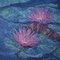 Diana Torje, The Night of Water Lilies, 2022, Acrylic on Canvas 1