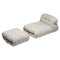 Soriana Lounge Chair & Ottoman in Bouclé by Afra & Tobia Scarpa, 1960s, Set of 2 1