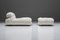 Soriana Lounge Chair & Ottoman in Bouclé by Afra & Tobia Scarpa, 1960s, Set of 2, Image 4
