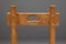 Spanish Arts & Crafts Rustic Wooden Dining Chair, Early 20th Century, Image 13