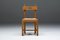 Spanish Arts & Crafts Rustic Wooden Dining Chair, Early 20th Century, Image 9