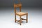 Spanish Arts & Crafts Rustic Wooden Dining Chair, Early 20th Century, Image 7