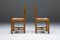 Spanish Arts & Crafts Rustic Wooden Dining Chair, Early 20th Century 5