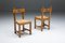 Spanish Arts & Crafts Rustic Wooden Dining Chair, Early 20th Century 4