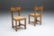 Spanish Arts & Crafts Rustic Wooden Dining Chair, Early 20th Century, Image 4