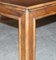 Chinese Chippendale Refectory Dining Table with Smoked Glass Table Top 4