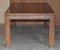 Chinese Chippendale Refectory Dining Table with Smoked Glass Table Top 10