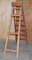 Tall Red Painted Library Stepladder 13