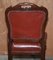 Victorian Mahogany & Leather Dining Chairs in the Style of Gillows, 1860s, Set of 6 14