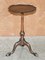 Mahogany Pie Crust Claw & Ball End Table in the Style of Gillows of Lancaster 2