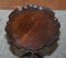 Mahogany Pie Crust Claw & Ball End Table in the Style of Gillows of Lancaster 5