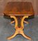 Oval Burr Yew Wood Coffee Table from Bevan Funnell 11