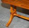 Oval Burr Yew Wood Coffee Table from Bevan Funnell 14