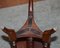 Victorian Mahogany Height Adjustable Piano Stool with Decorative Base 9