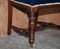 Napoleonische Blaue Esszimmerstühle mit Kelim Teppichbezug, 6er Set 20