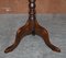 Scottish Mahogany Tripod Lamp Table with Carved Top 16