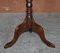 Scottish Mahogany Tripod Lamp Table with Carved Top, Image 16