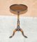 Scottish Mahogany Tripod Lamp Table with Carved Top, Image 2