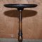 Scottish Mahogany Tripod Lamp Table with Carved Top, Image 9