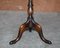 Scottish Mahogany Tripod Lamp Table with Carved Top 8
