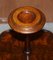 Flamed Mahogany Two Tier Side Table or Jardiniere Stand, Image 3