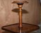 Flamed Mahogany Two Tier Side Table or Jardiniere Stand 8
