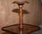 Flamed Mahogany Two Tier Side Table or Jardiniere Stand, Image 8