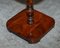 Flamed Mahogany Two Tier Side Table or Jardiniere Stand 6