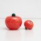 Figurines de Tomate en Verre de Murano, 1970s, Set de 2 4