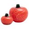 Figurines de Tomate en Verre de Murano, 1970s, Set de 2 1