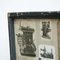 French Antique Machines Composition, Early 20th-Century, Collage, Framed 8