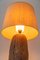 Lampada da tavolo grande in ceramica, Germania, anni '70, Immagine 8