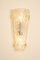 Large Vanity Angular Murano Glass Sconces by Hillebrand for Hillebrand Leuchten, Germany, 1960s, Set of 3, Image 6