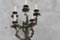 Large Louis XV Style Bronze Sconces with 5 Bulb Lights, Set of 2 4