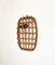 Bamboo & Rattan Coat Rack Stand by Olaf Von Bohr, Italy, 1950s 6