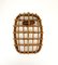 Bamboo & Rattan Coat Rack Stand by Olaf Von Bohr, Italy, 1950s 2