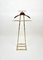 Valet Stand in Faux Bamboo Brass & Wood by Jacques Adnet, France, 1950s, Image 7