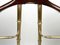 Valet Stand in Faux Bamboo Brass & Wood by Jacques Adnet, France, 1950s 9