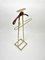 Valet Stand in Faux Bamboo Brass & Wood by Jacques Adnet, France, 1950s 2