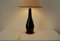 Mid-Century Table Lamp in Glass & Fabric from Stilnovo, 1950s 4