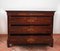 French Charles X Chest of Drawers in Mahogany Feather with Maple Inlay, 1800s, Image 4