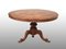 Victorian English Sailing Table in Walnut with Floral Pattern, Image 1