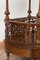 Antique Victorian Bottle Rack in Walnut Root, Image 4