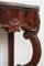 Luigi Filippo Belgian Console Table in Solid Mahogany 3